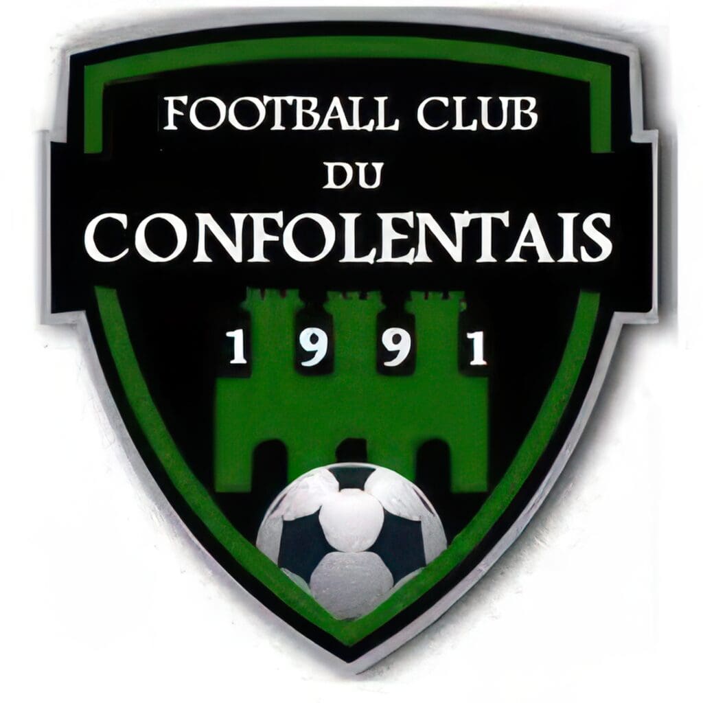 Logo football club du confolentais 1991